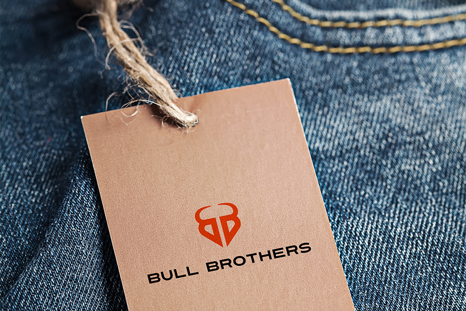 Bull Brothers logo design