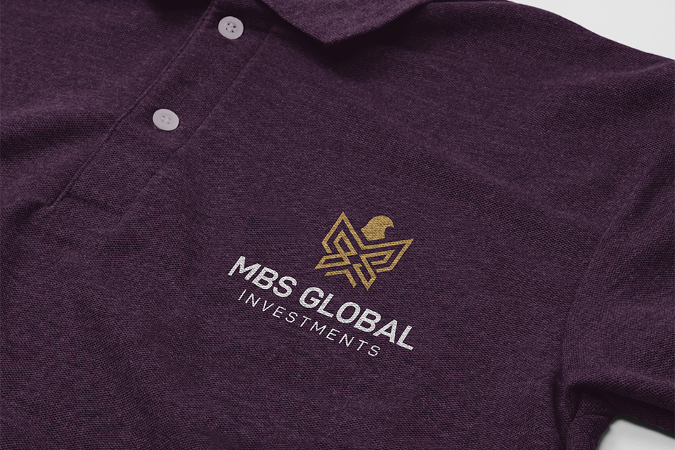 MBS Global Investments Dubai Logo Design