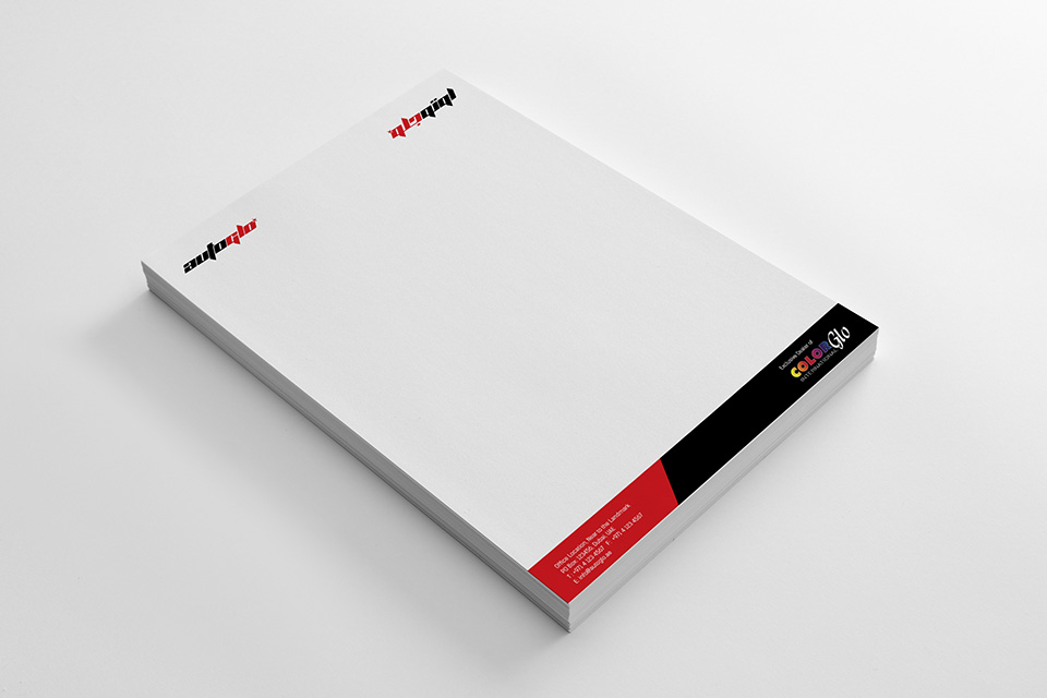 autoglo dubai corporate identity design