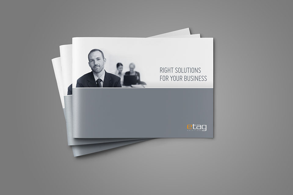 etag dubai brochure design