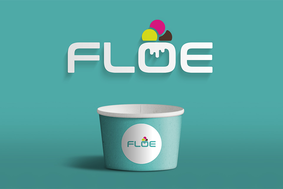 FLOE Dubai logo design