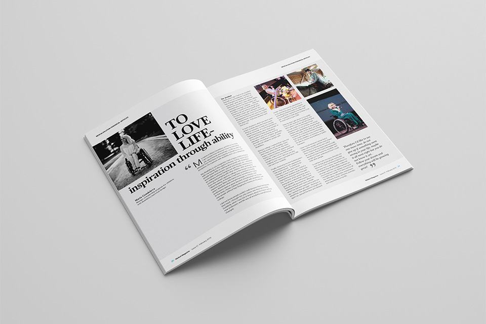 Medsol dubai medical magazine design