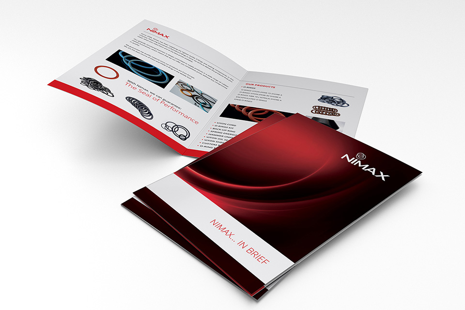 nimax dubai brochure design