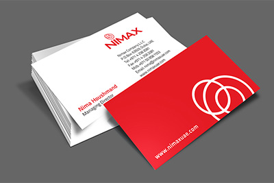 nimax dubai business cards