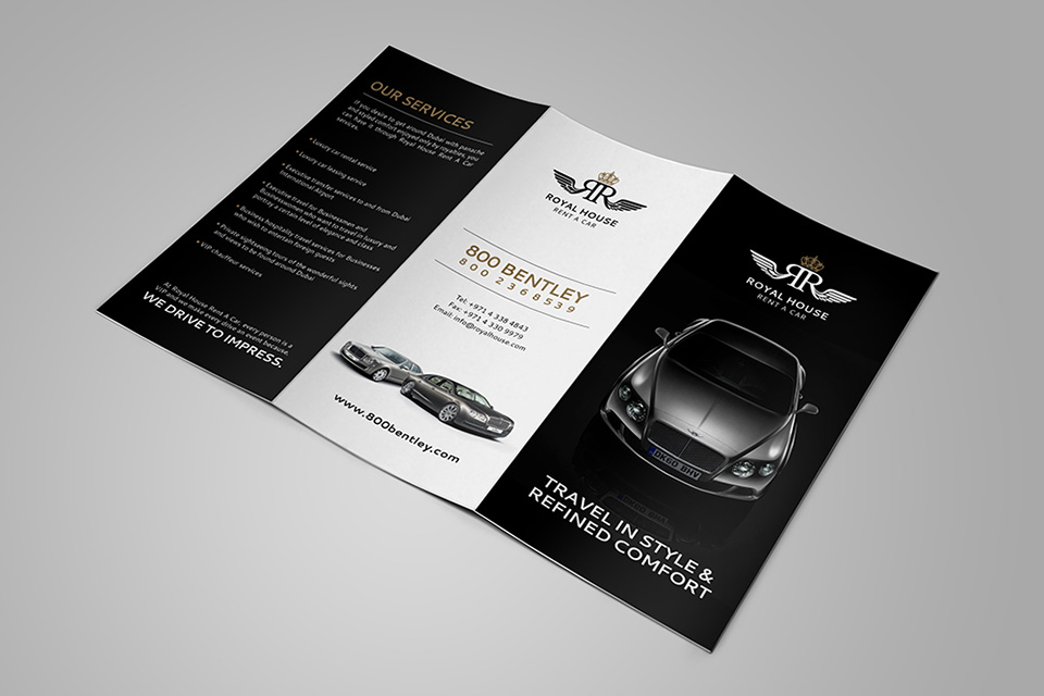 rh dubai brochure design