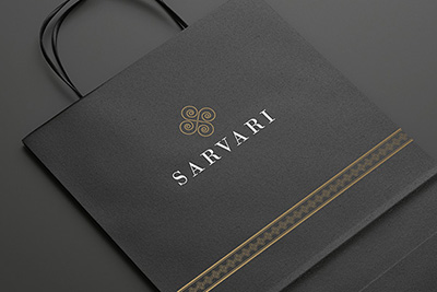 sarvari logo design