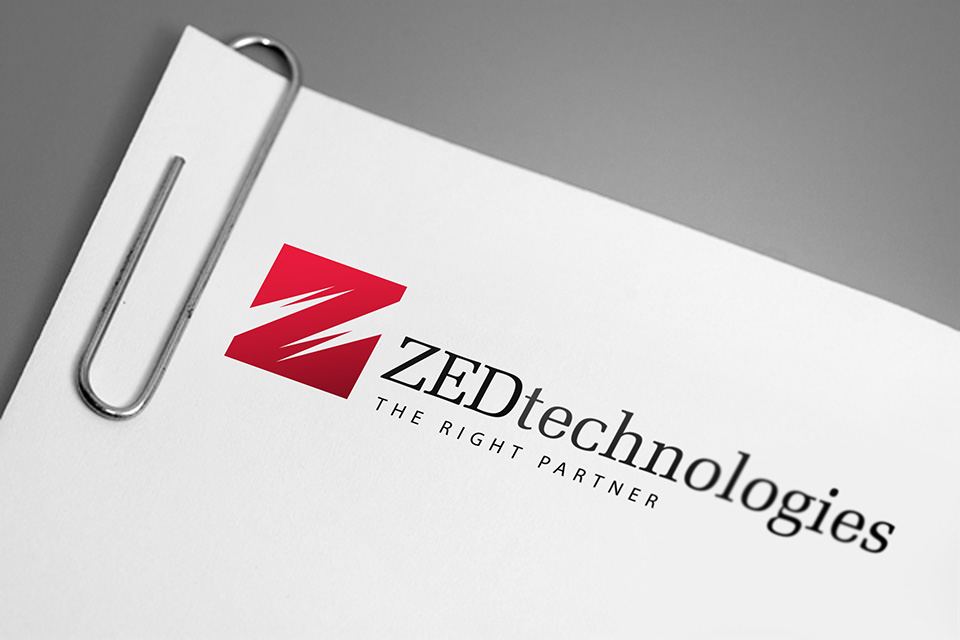 zed dubai logo design