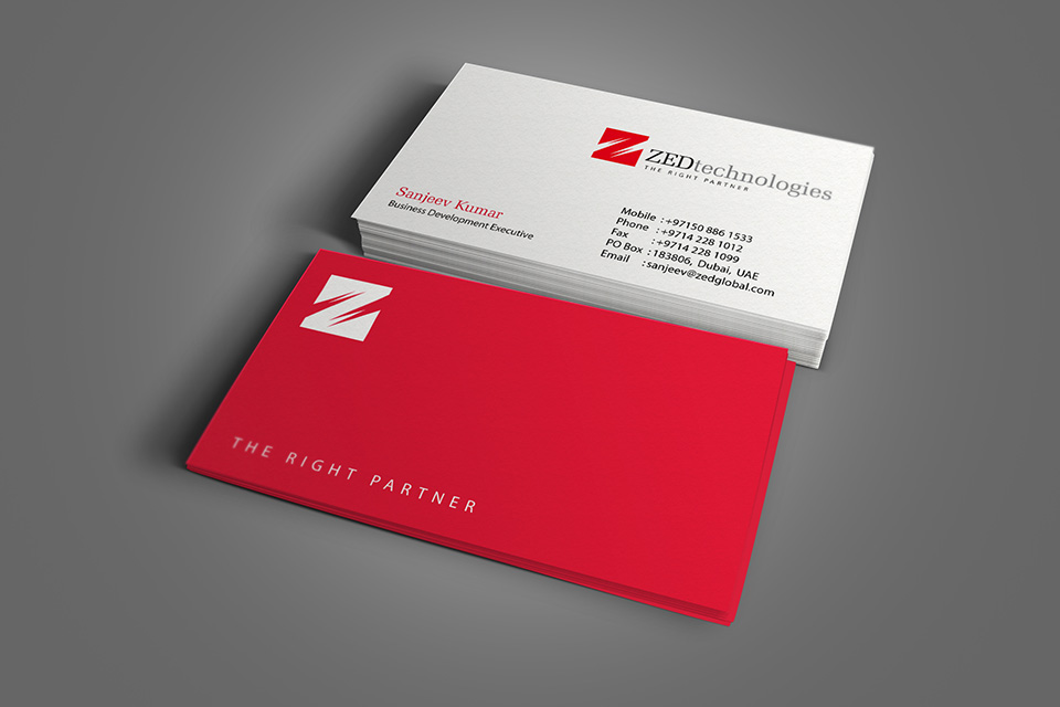 zed dubai logo design