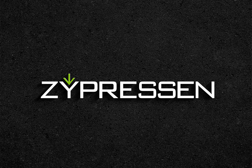 zypressen logo design